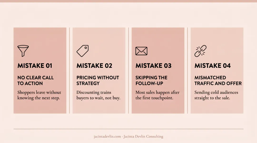 Four common fashion sales funnel mistakes brands make that drain revenue