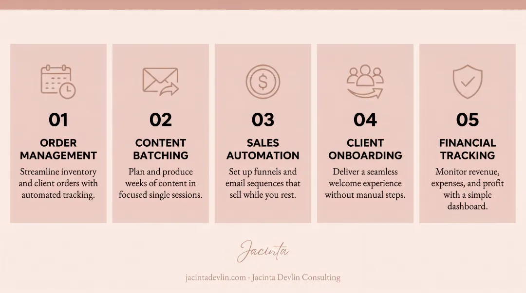 Five essential systems for scaling a jewelry business without burnout