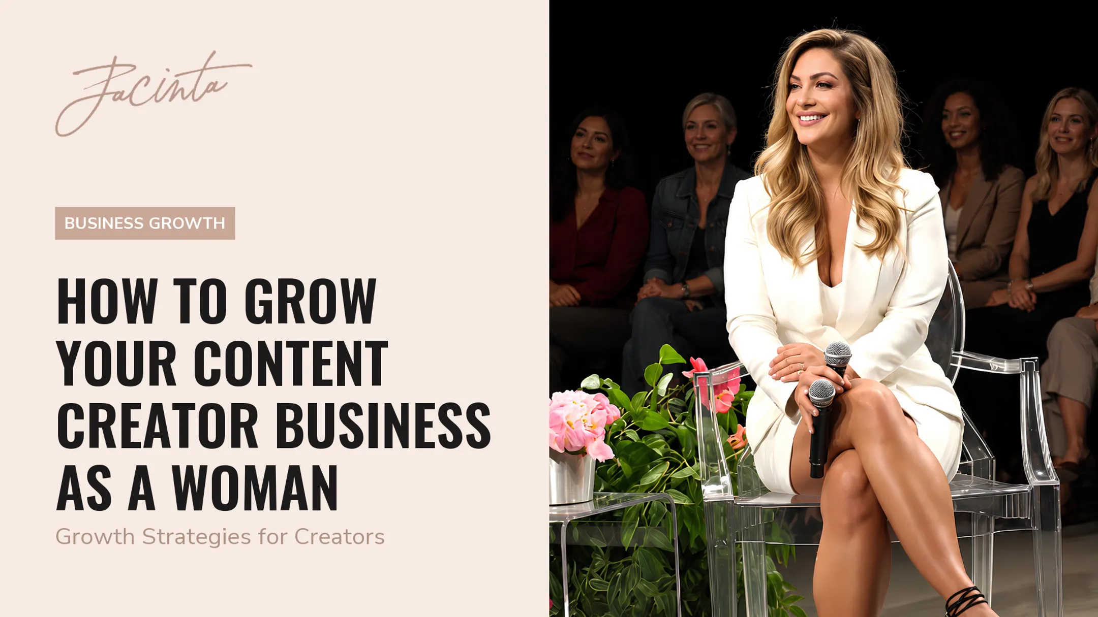 How to Grow Your Content Creator Business as a Woman