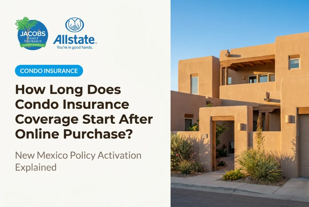 How Long Does Condo Insurance Coverage Start After Online Purchase?