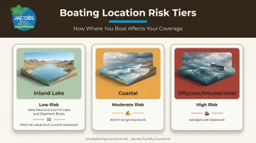Inland lake versus coastal and offshore sailing insurance risk comparison