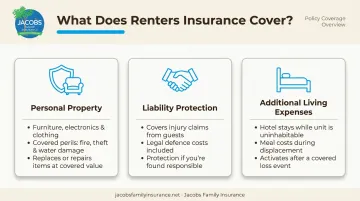 Three core renters insurance coverage types personal property liability and ALE