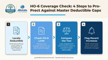 4-step process to align HO-6 loss assessment coverage with master policy deductible