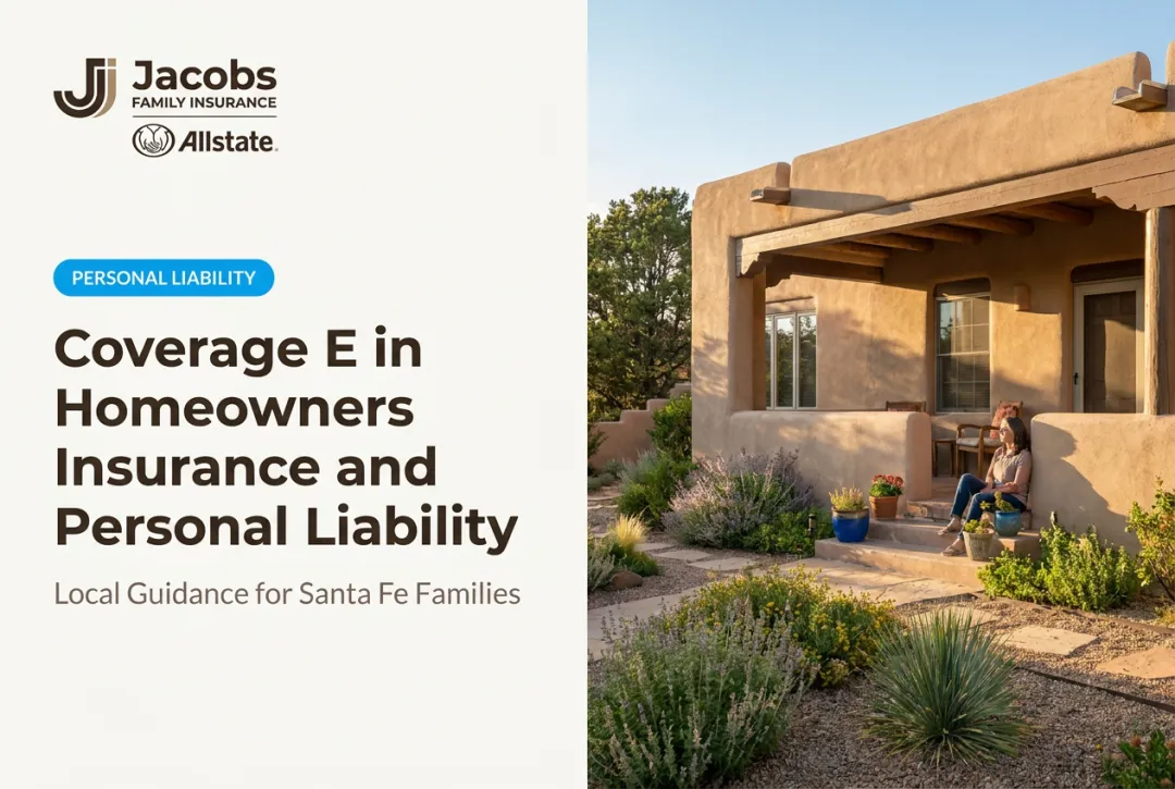 Coverage E in Homeowners Insurance and Personal Liability