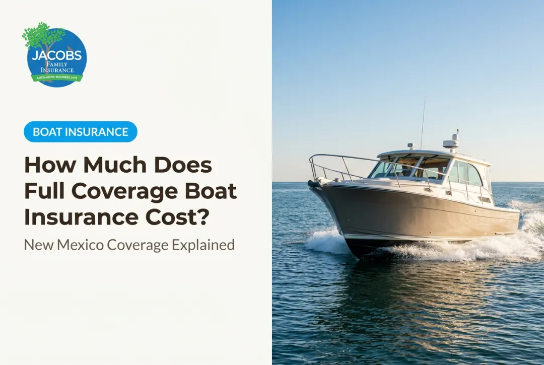 How Much Does Full Coverage Boat Insurance Cost?