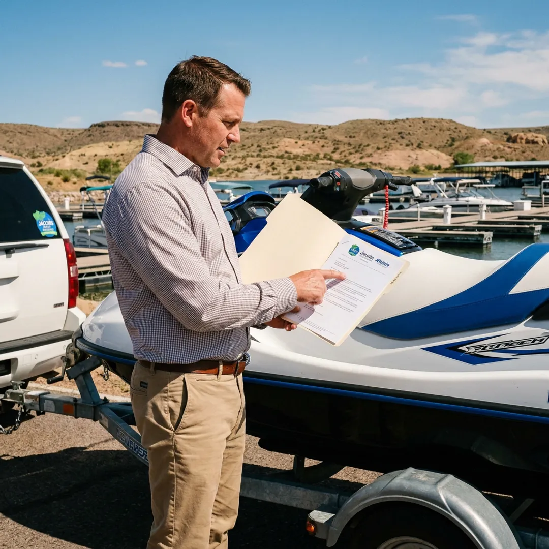 Personal watercraft being reviewed for insurance coverage