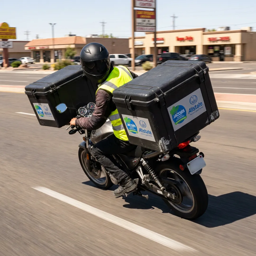 Motorcycle Courier Insurance — Commercial Coverage