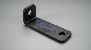 Automotive polymer component made from glass-filled nylon replacing metal bracket
