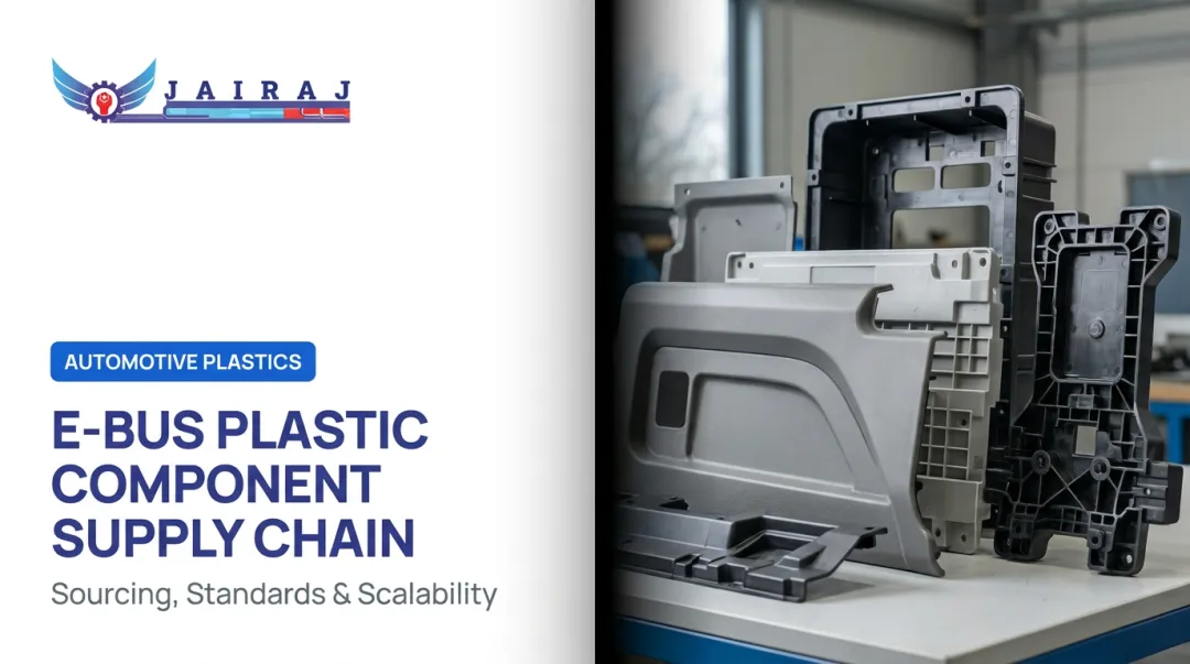 E-Bus Plastic Component Supply Chain: Sourcing, Standards & Scalability