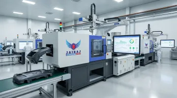 Scientific injection molding machine with real-time cavity pressure monitoring system