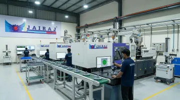 Jairaj Group injection molding production facility with PLC-controlled machines and quality inspection