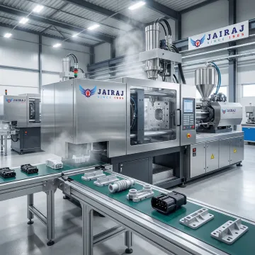 Precision plastic components being manufactured for railway applications