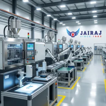Modern plastic injection moulding facility in Rudrapur with precision machinery
