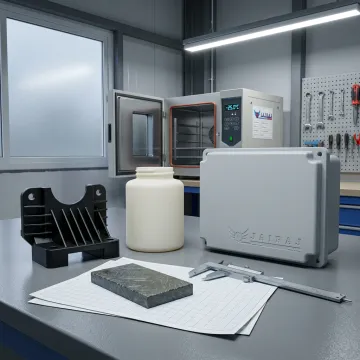 Arctic-grade plastic components for Finland