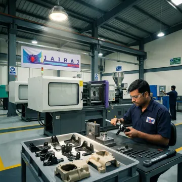 Precision plastic component manufacturing facility