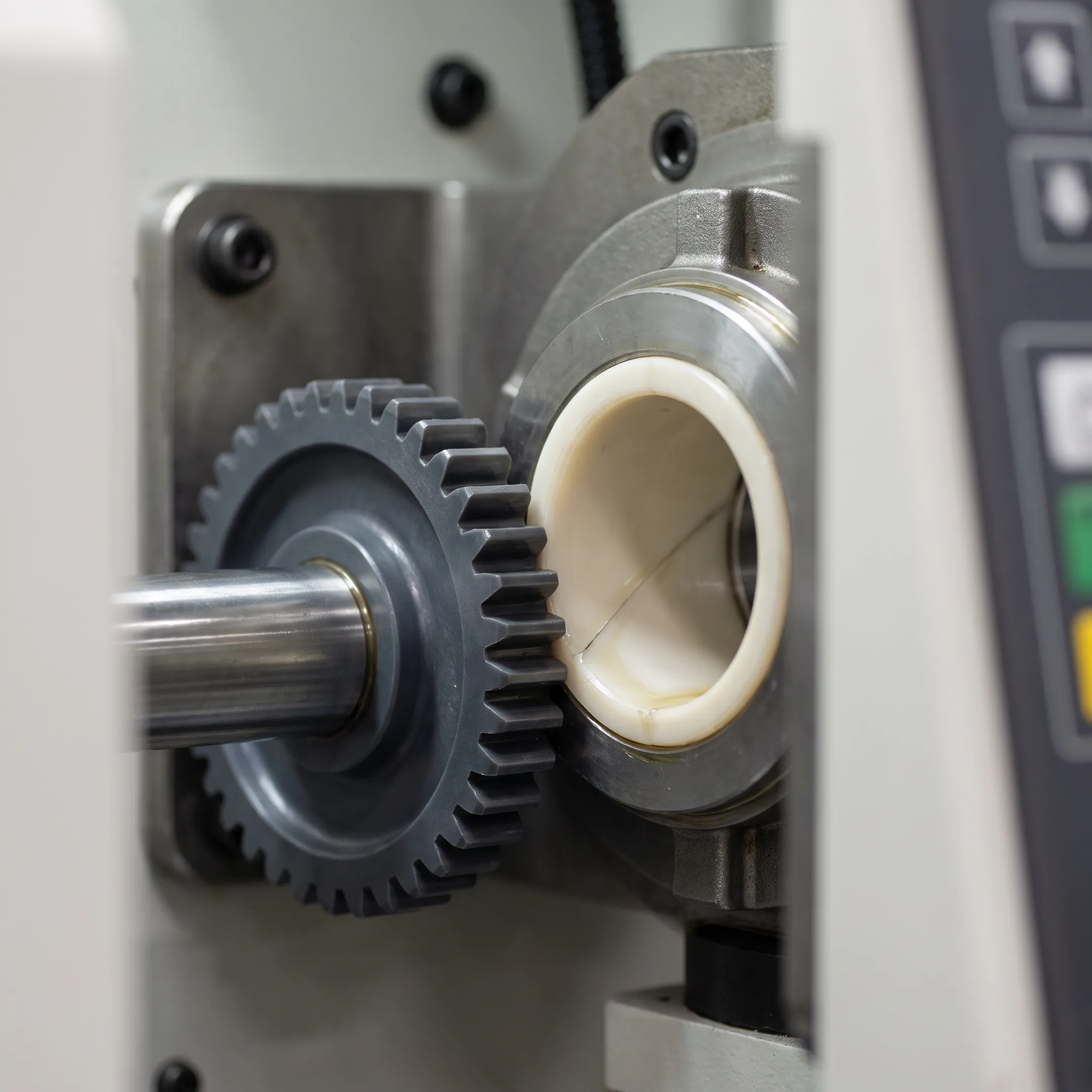 Industrial machinery plastic components