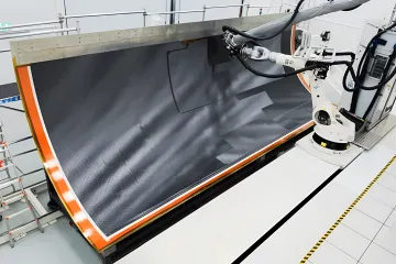 Plastic Outer Fuselage Skin Panel