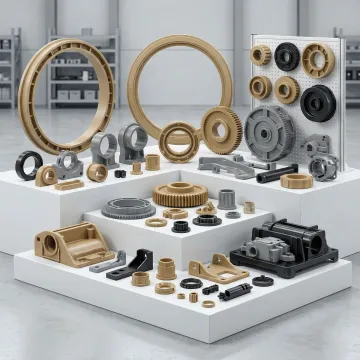 Advanced plastic components manufactured for railroad applications