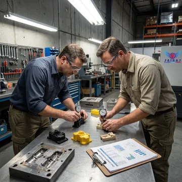 Cold-weather plastic part development process