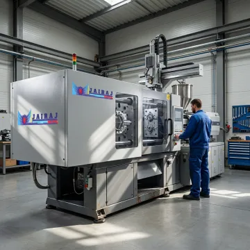Precision plastic injection moulding production line