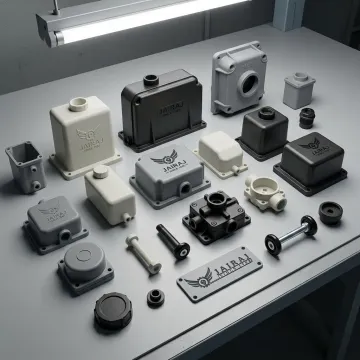 Corrosion-resistant marine-grade plastic components