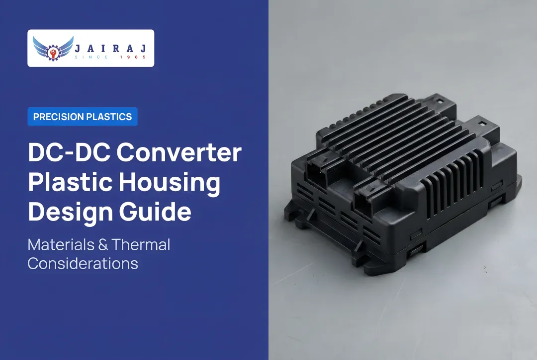 DC-DC Converter Plastic Housing Design Guide: Materials & Thermal Considerations