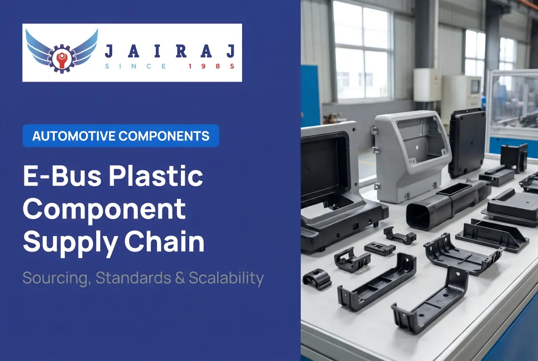 E-Bus Plastic Component Supply Chain: Sourcing, Standards & Scalability