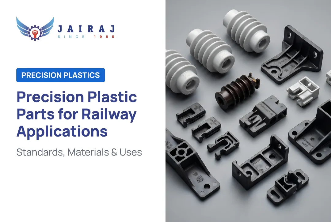Precision Plastic Parts for Railway Applications: Standards, Materials & Uses