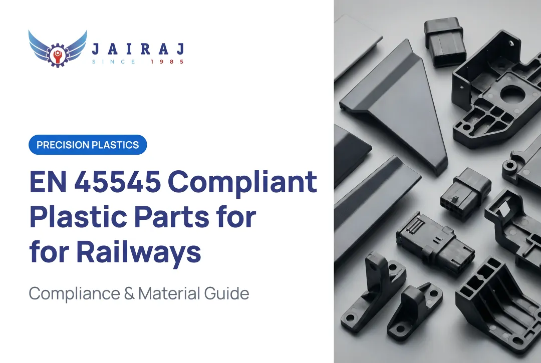EN 45545 Compliant Plastic Parts for Railways: Compliance & Material Guide
