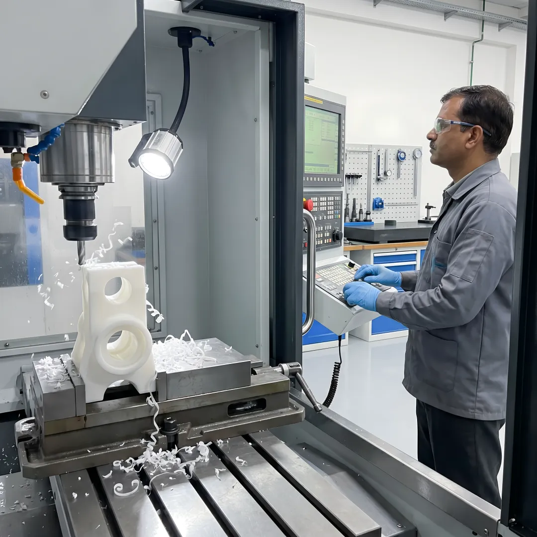 CNC Plastic Machining for Railroad Fittings in Houston