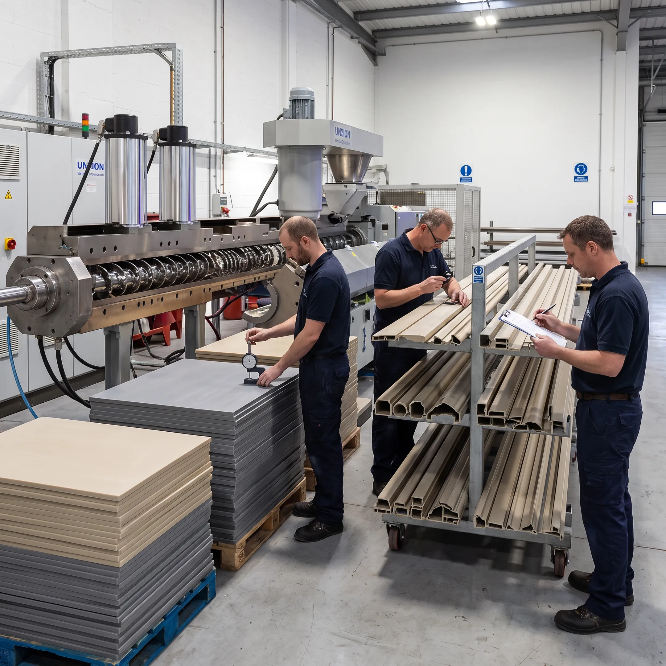Custom Polyethylene HDPE Extrusion and Sheeting