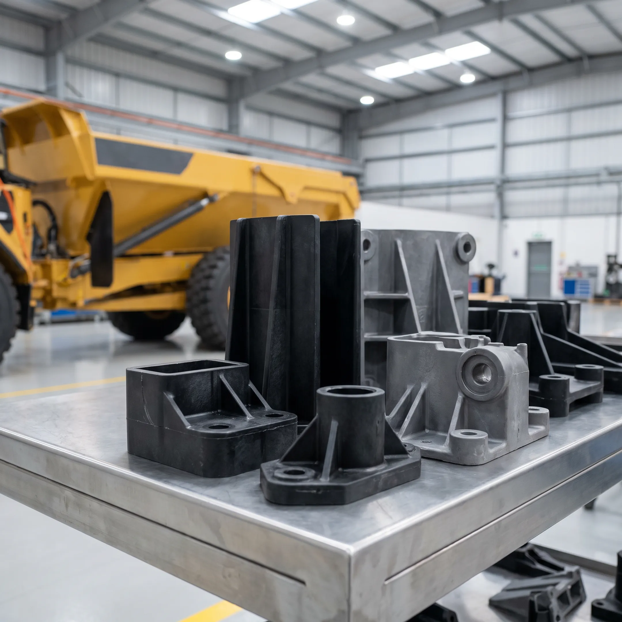 Construction Equipment Plastic Parts Manufacturer – Heavy-Duty Components