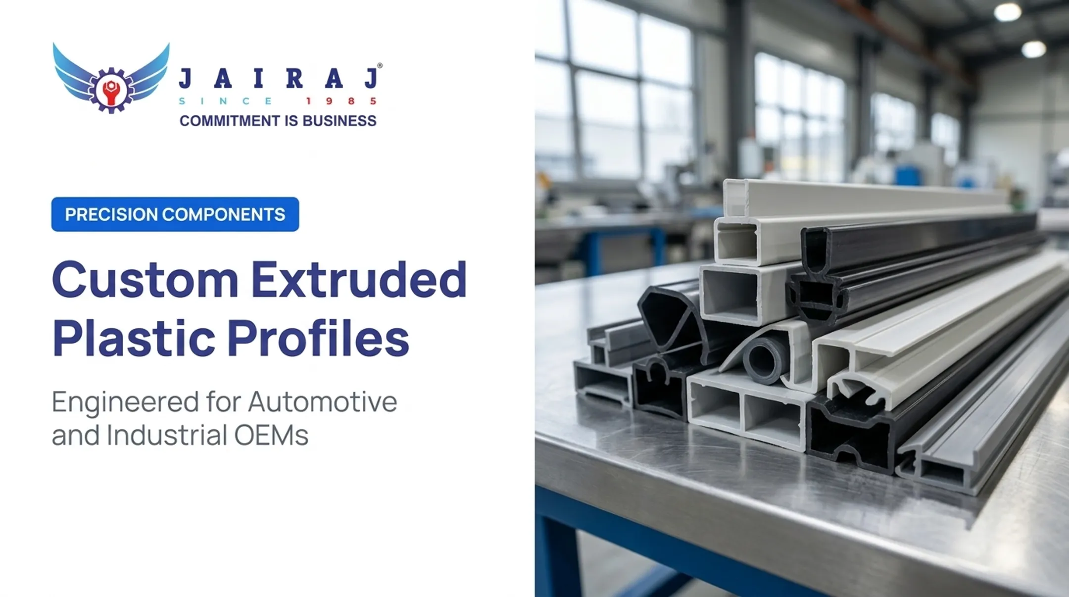 Custom Extruded Plastic Profiles