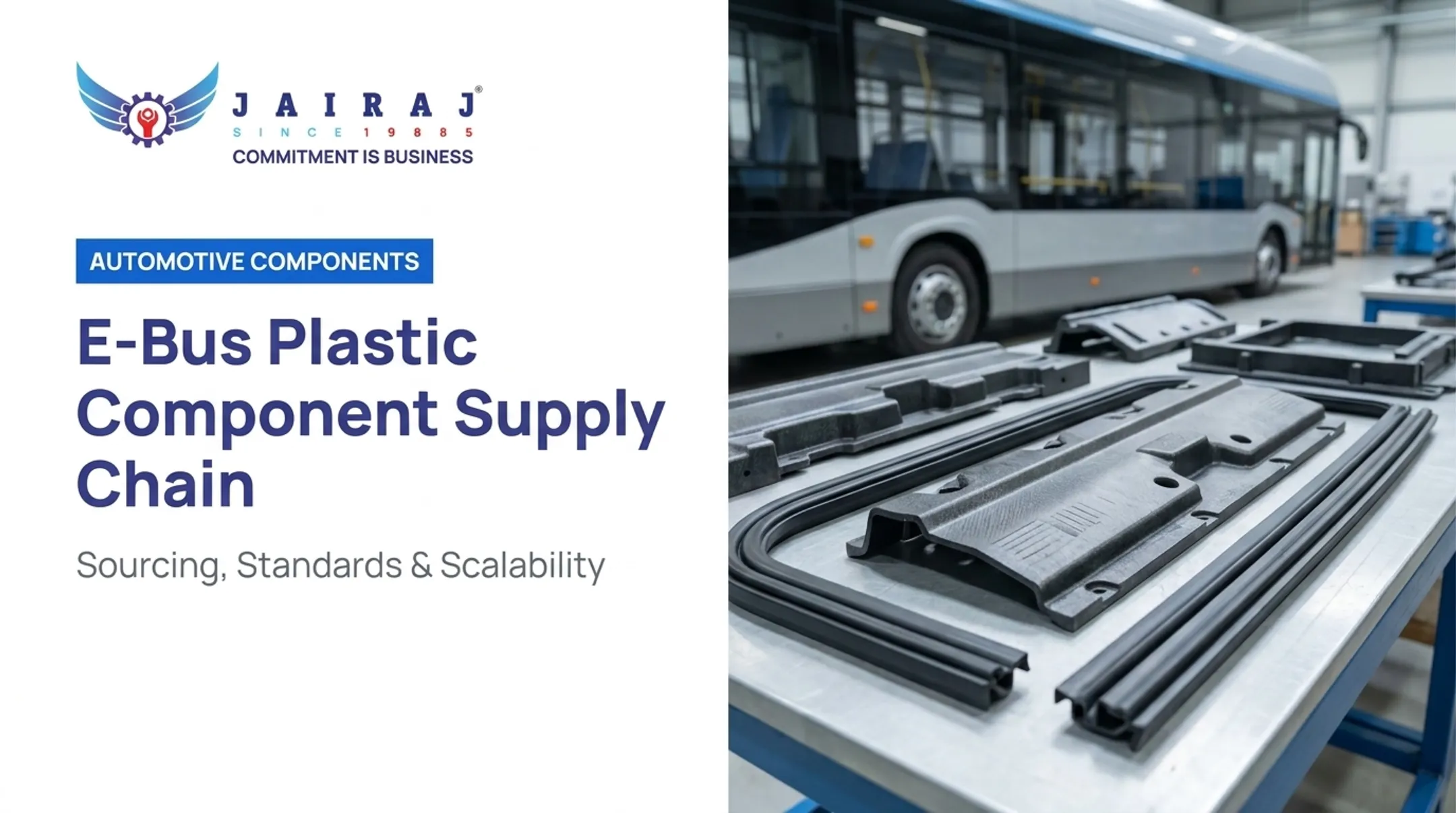 E-Bus Plastic Component Supply Chain: Sourcing, Standards & Scalability