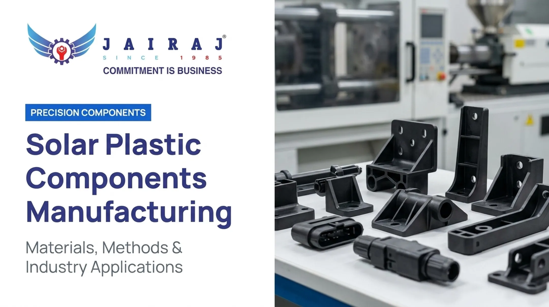 Solar Plastic Components Manufacturing: Materials, Methods &amp; Industry Applications