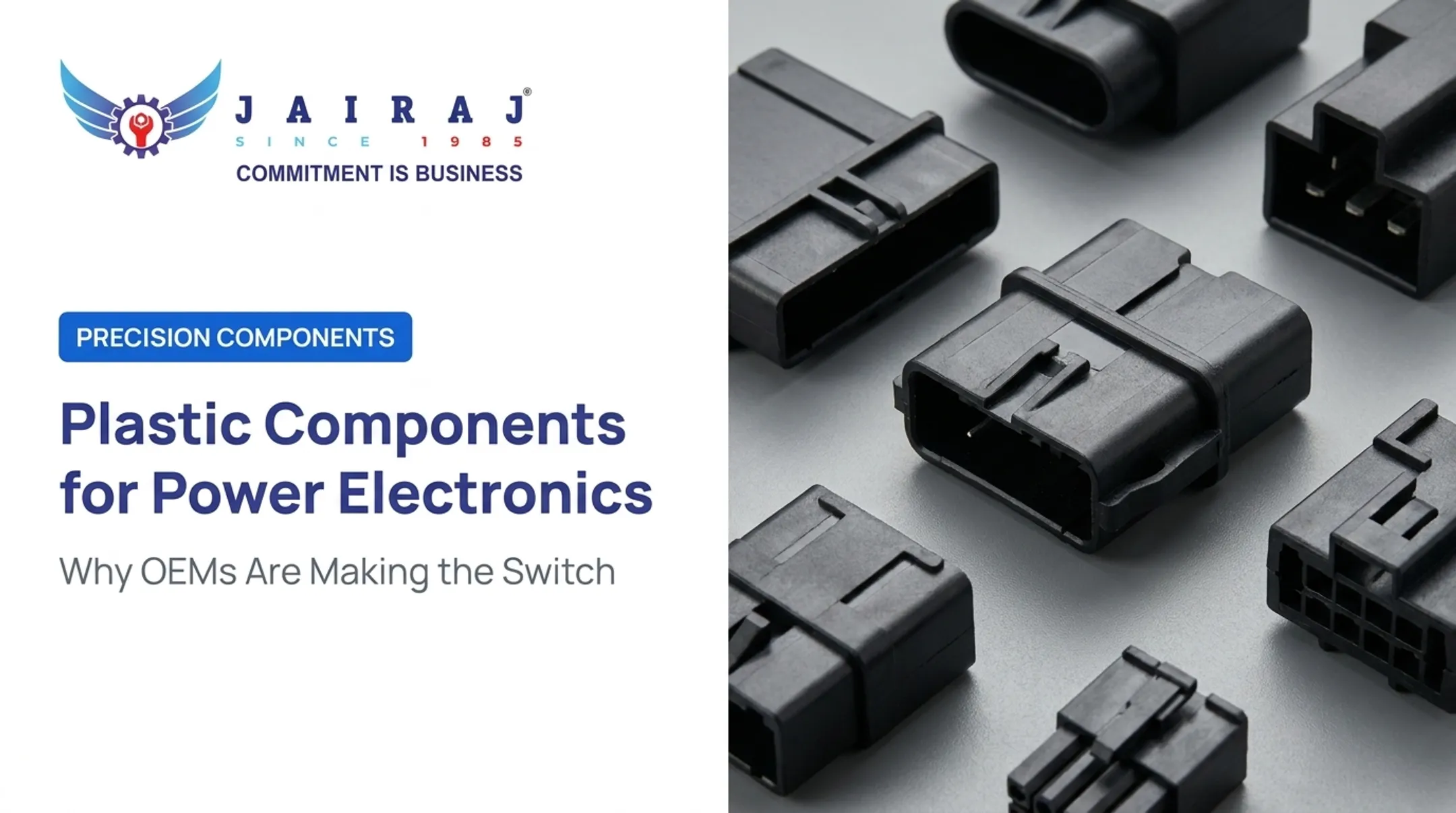 Plastic Components for Power Electronics: Why OEMs Are Making the Switch