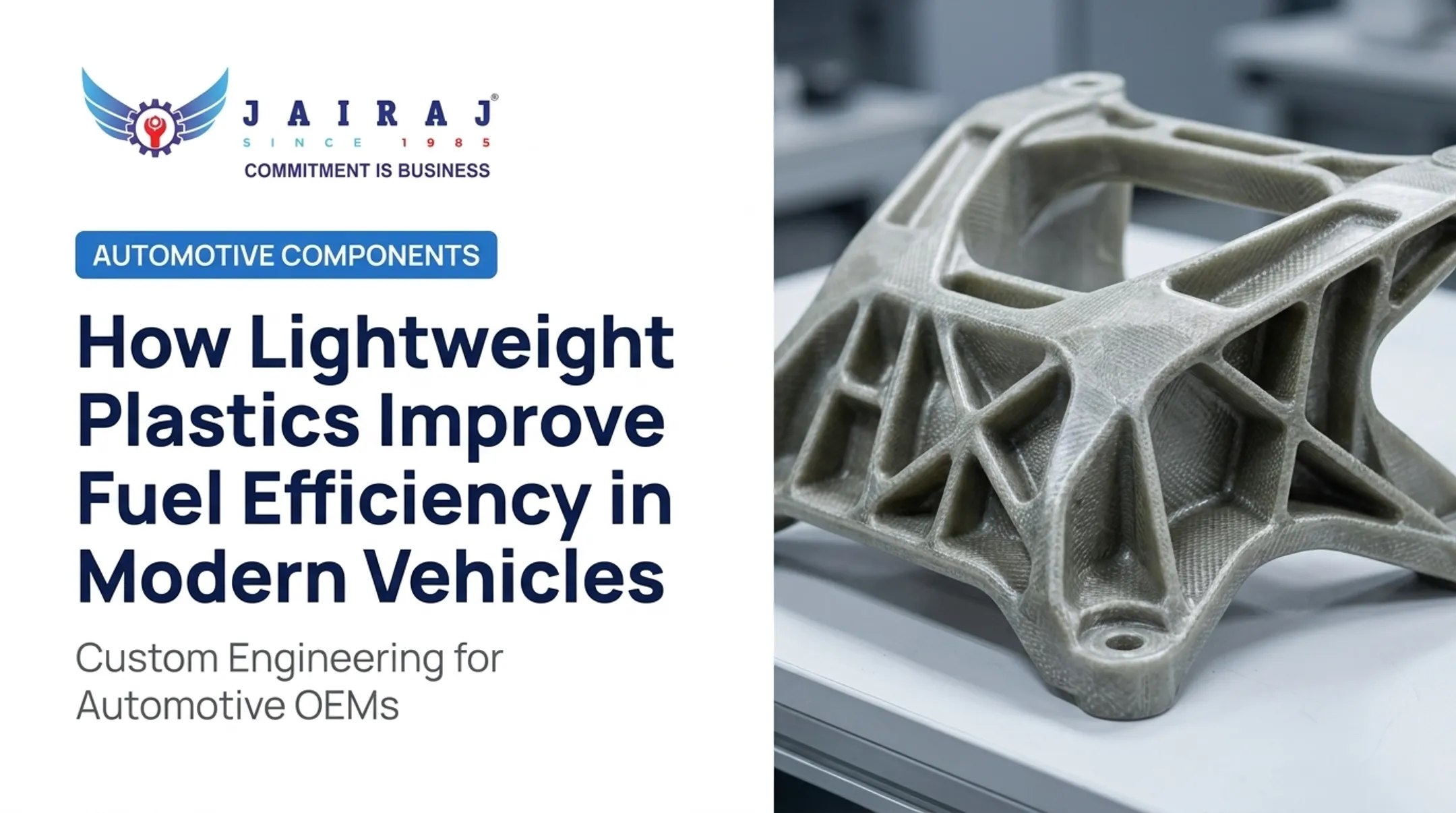 How Lightweight Plastics Improve Fuel Efficiency in Modern Vehicles