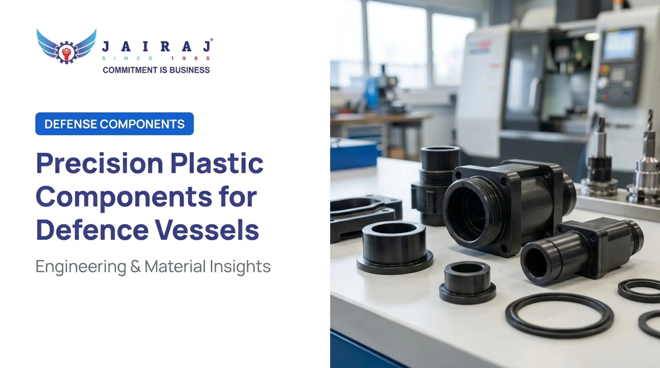 Precision Plastic Components for Defence Vessels: Engineering &amp; Material Insights