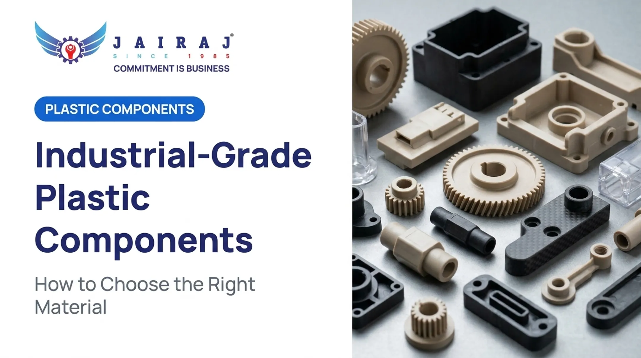 Industrial-Grade Plastic Components: How to Choose the Right Material
