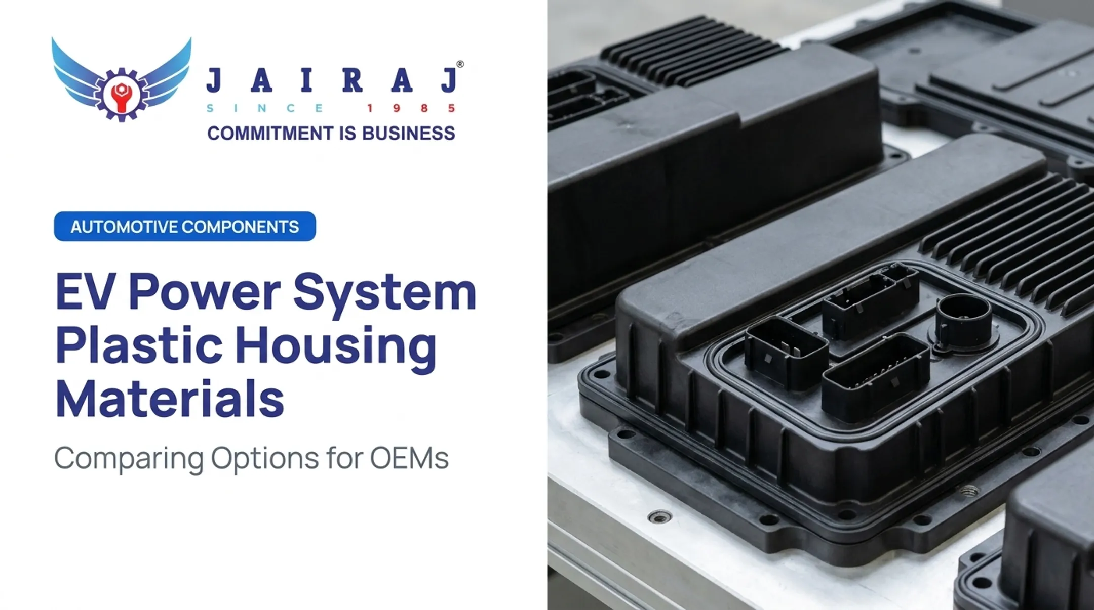 EV Power System Plastic Housing Materials: Comparing Options for OEMs