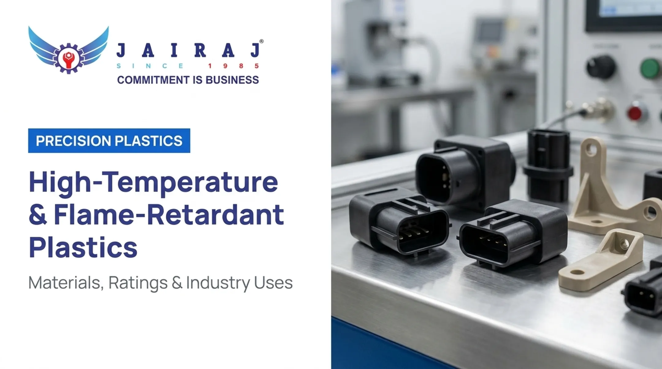 High-Temperature & Flame-Retardant Plastics: Materials, Ratings & Industry Uses