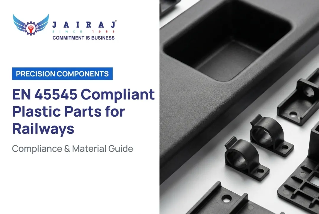 EN 45545 Compliant Plastic Parts for Railways: Compliance & Material Guide