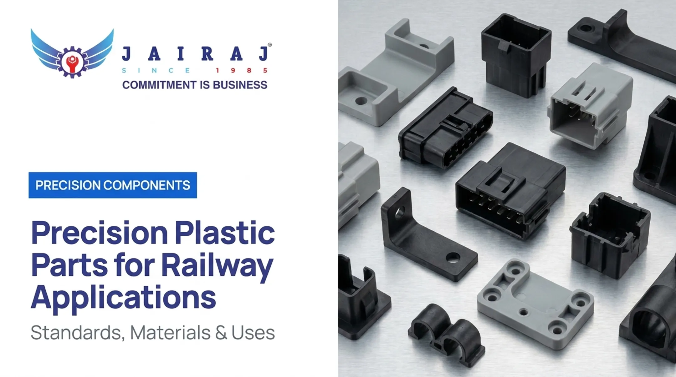 Precision Plastic Parts for Railway Applications: Standards, Materials &amp; Uses