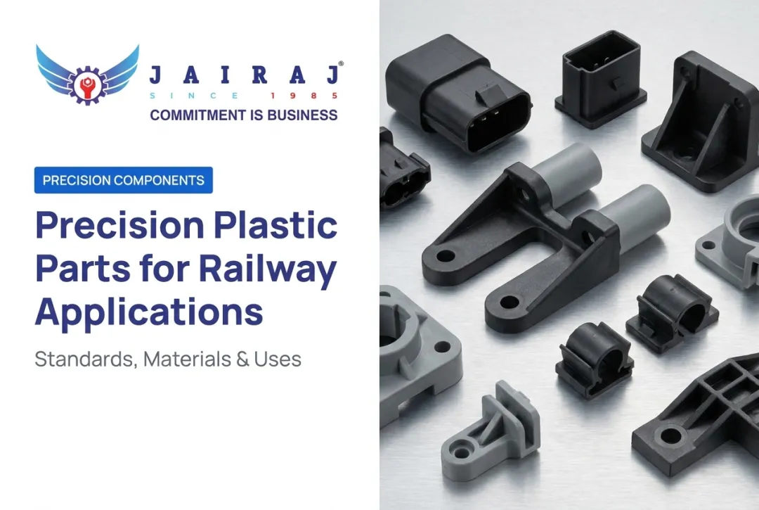 Precision Plastic Parts for Railway Applications: Standards, Materials & Uses