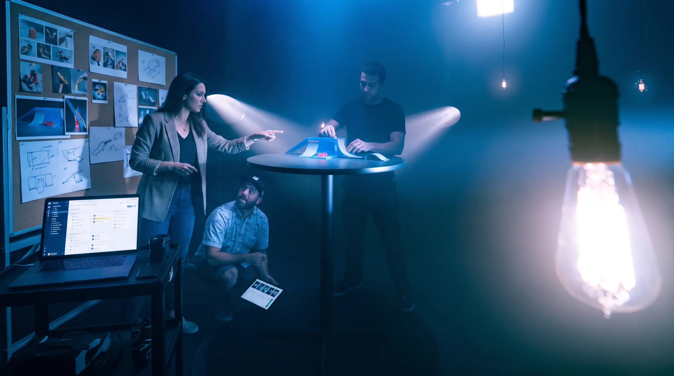 Professional photography studio workflow from planning to post-production
