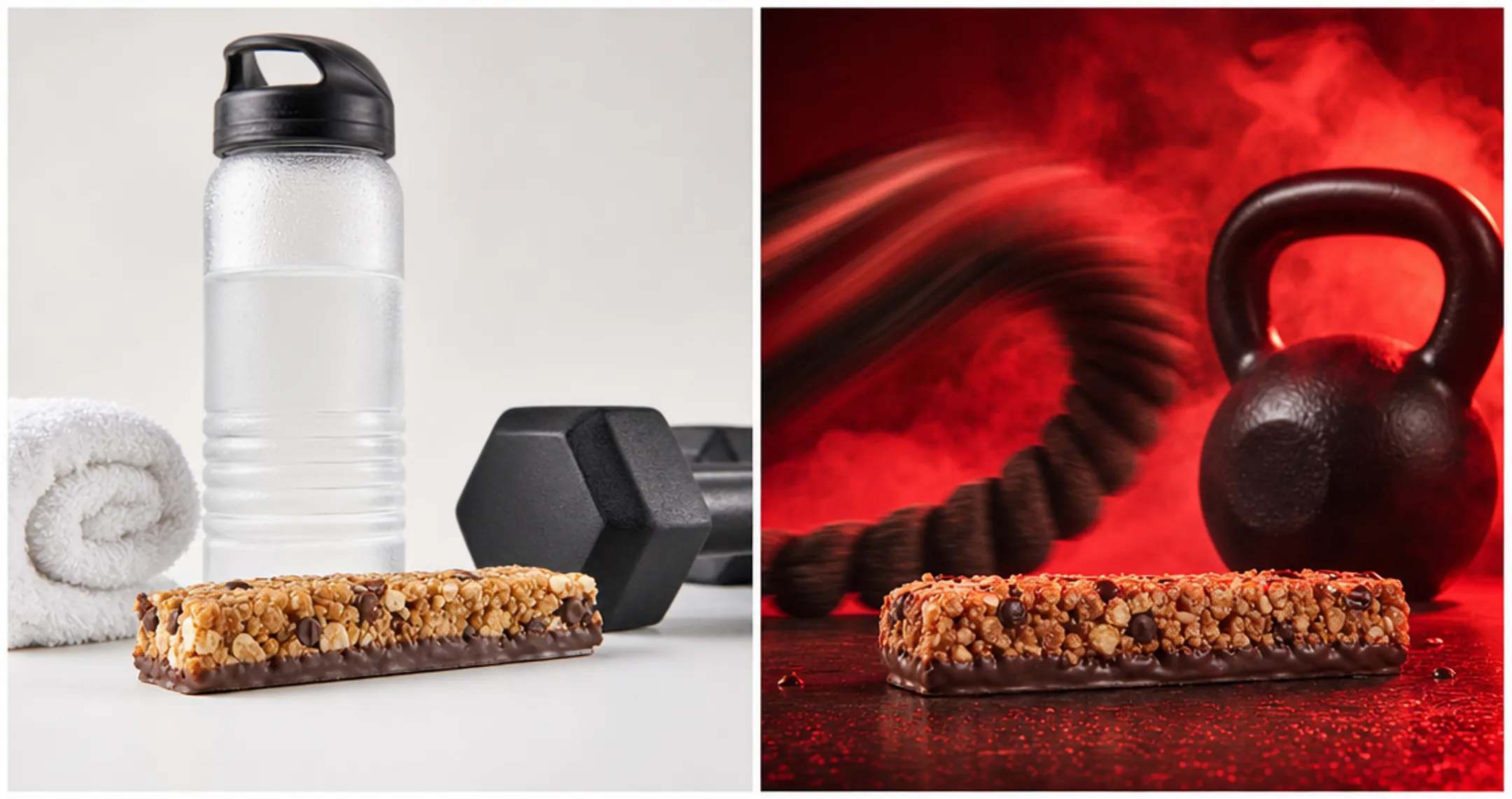 CPG versus active-lifestyle brand photography style comparison examples