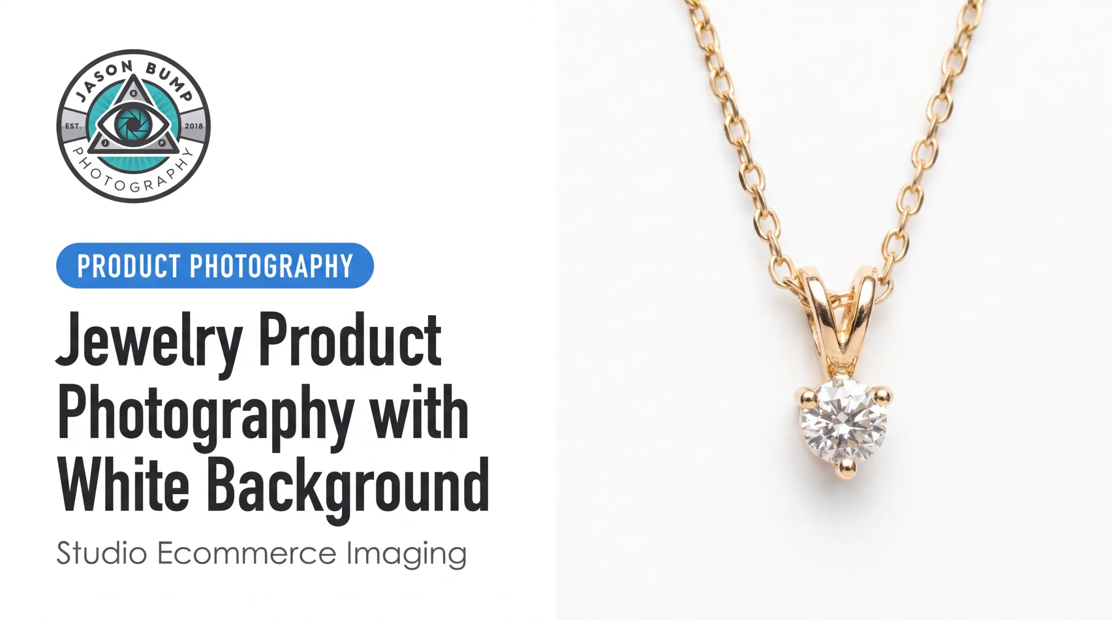 Jewelry Product Photography with White Background