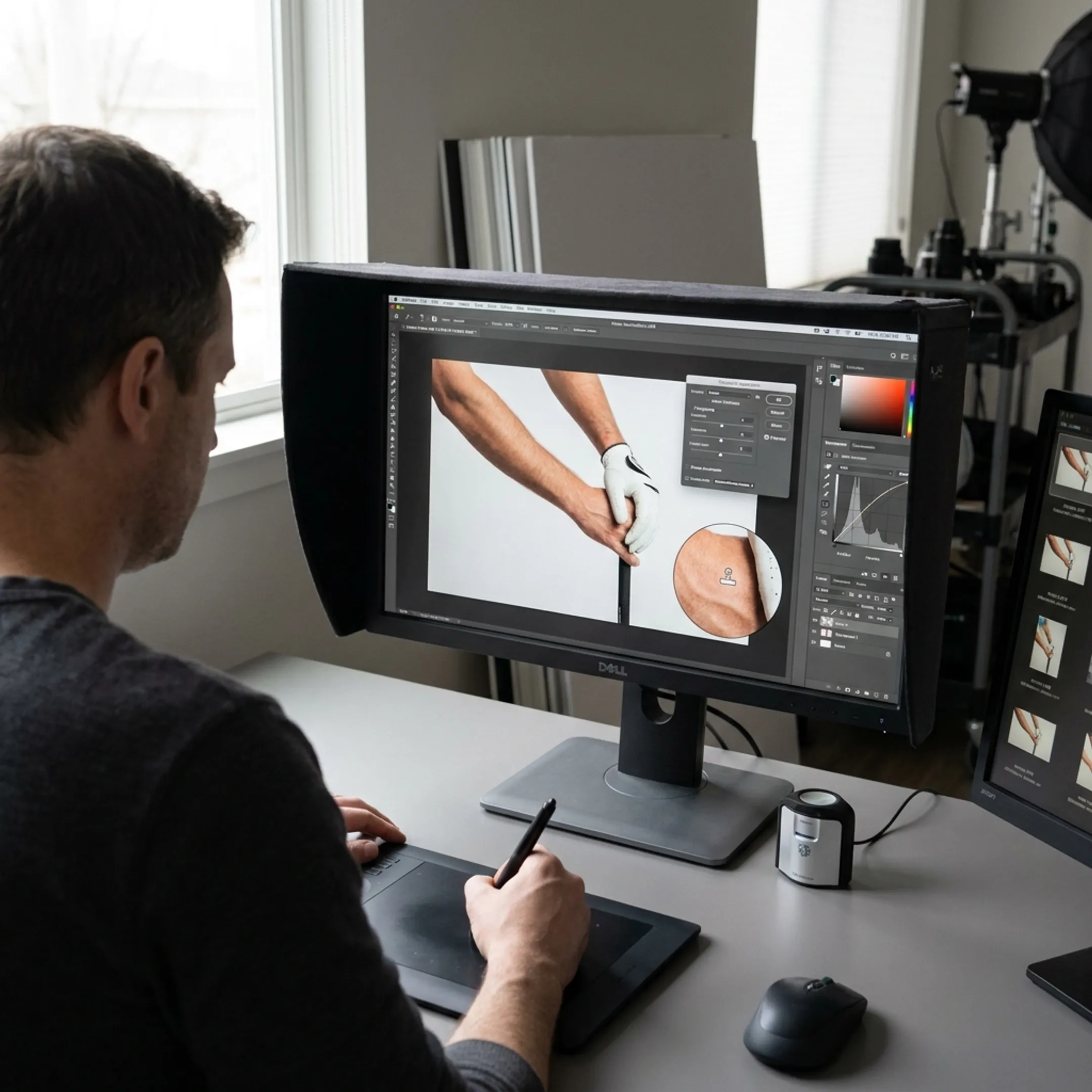 Commercial photo retouching preview for ecommerce product photography