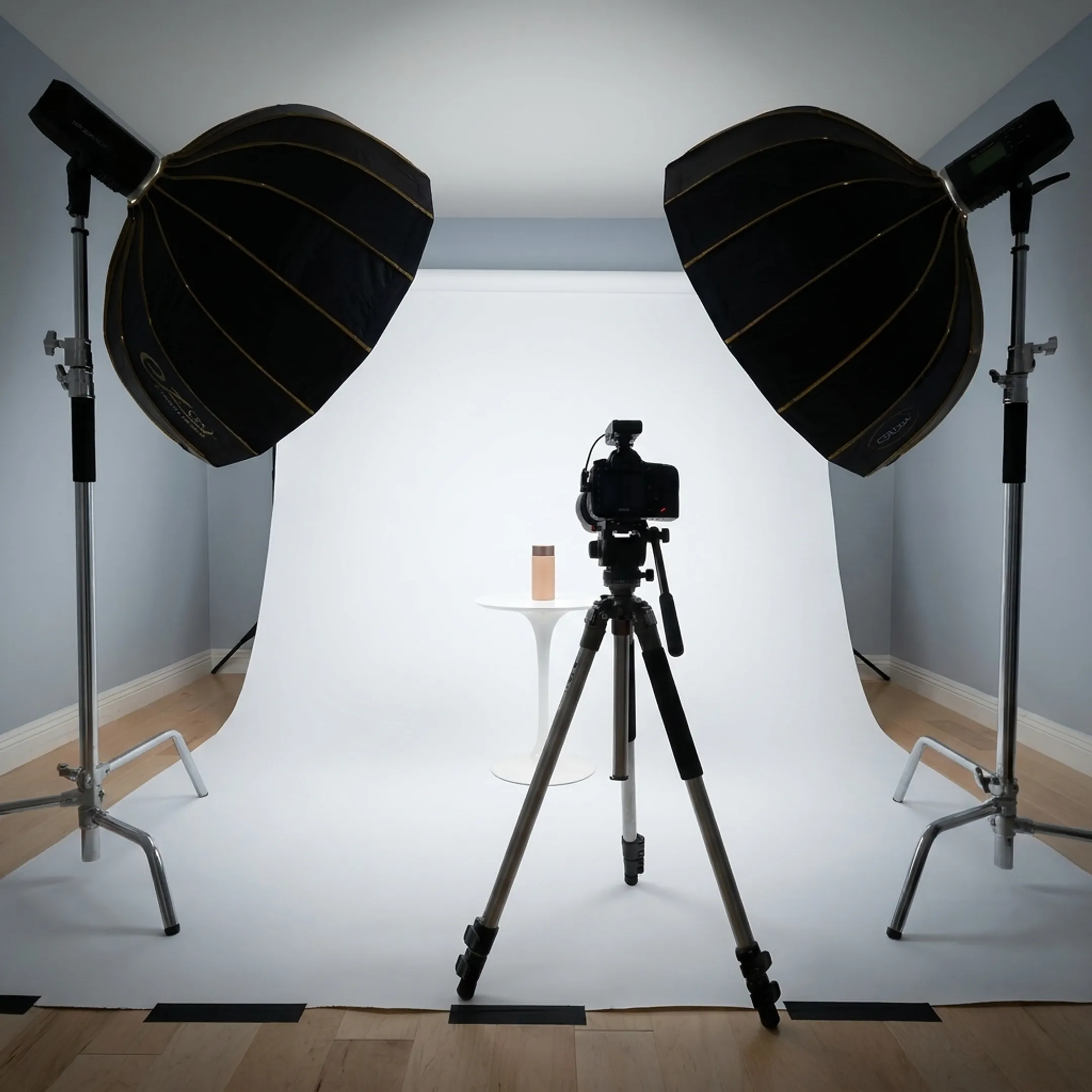 High-resolution commercial product imagery and creative direction setup