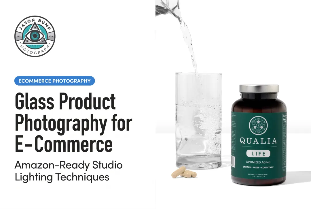 Glass Product Photography for E-Commerce